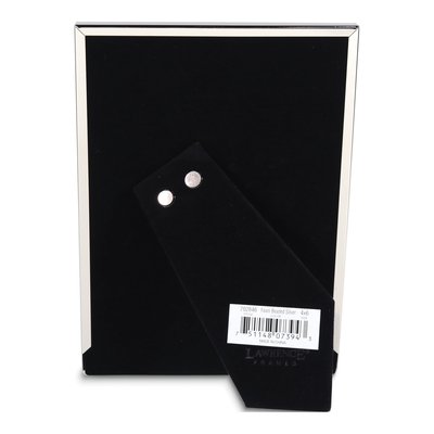 Silver-Tone Pin Dot 4x6 Photo Frame Gift – view 3