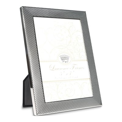 Silver-Tone Fawn Pin Dot 5x7 Photo Frame – view 2