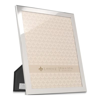 8x10 Silver-Tone Metal Photo Frame, Engravable – view 2