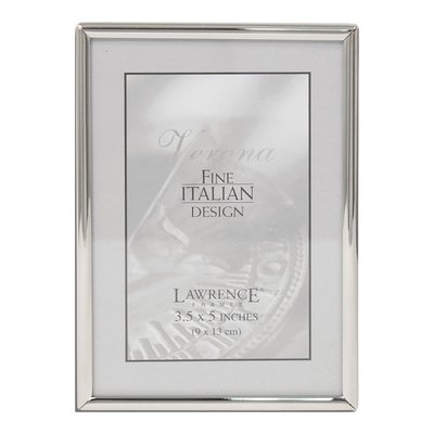 Silver-Tone 3.5x5 Photo Frame