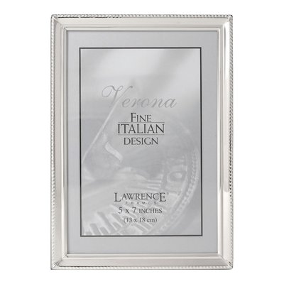 Silver-Plated 5x7 Photo Frame