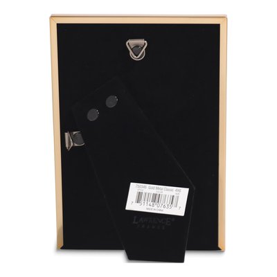 Gold-Tone Classic Beveled 4x6 Photo Frame – view 3