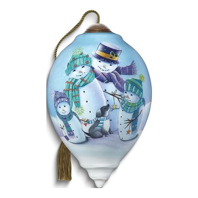 NeQwa Art Hand-Painted Family Ornament