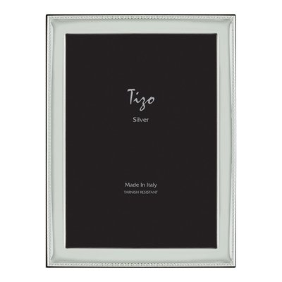 Silver-Plated Beaded Edge 4X6 Frame