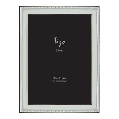 Silver-Plated Beaded Edge 8X10 Frame