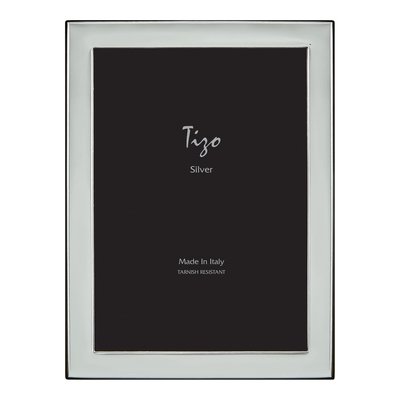 Silver-Plated Plain 8X10 Frame