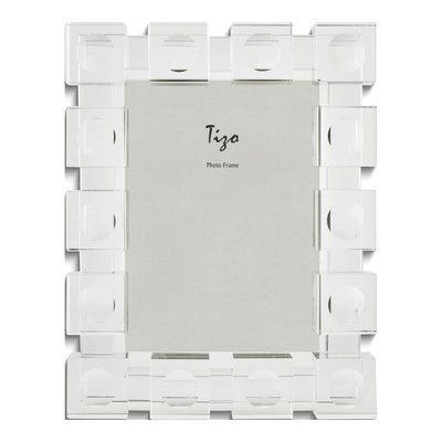 Crystal Glass 4x6 Photo Cube Frame Gift