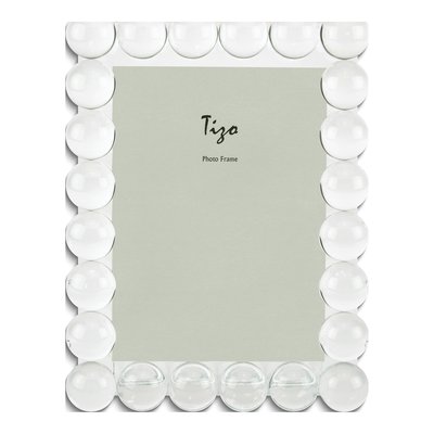 Crystal Glass 4x6 Bubble Photo Frame Gift