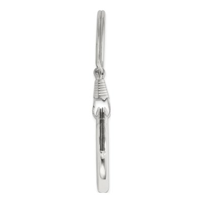 Silver-Tone Photo Frame Key Ring – view 2