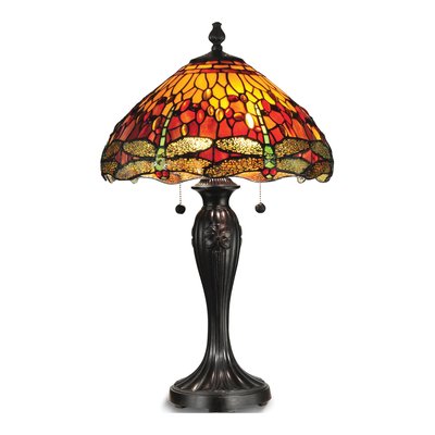 Dale Tiffany Reves Dragonfly 27in Table Lamp