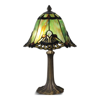 Dale Tiffany Hiawa 10x16 Green Accent Lamp