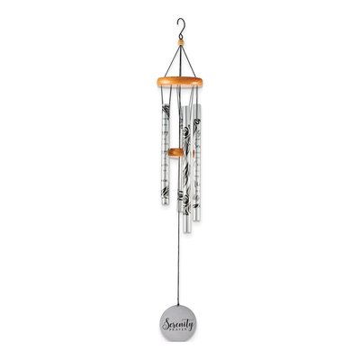 Serenity Prayer Aluminum Wind Chimes – view 3