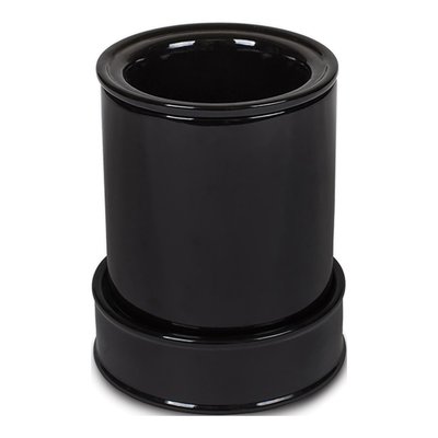 Black Duo Dipper Serving Dish