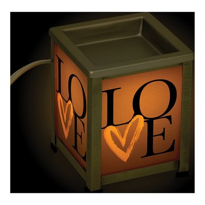 LOVE Glass Lantern Fragrance Warmer – view 2