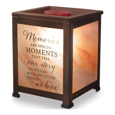 Light-Up Glass Lantern Scented Wax Warmer Gift
