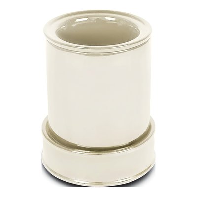 Beige Duo Dipper Hostess Gift, Cream Dish