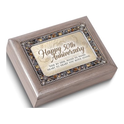 50th Anniversary Musical Jewelry Box