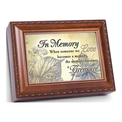 In Memory Bereavement Music Box