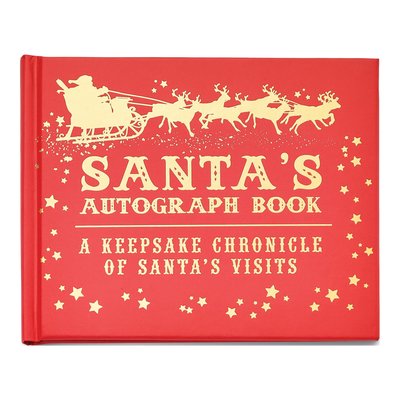 Santa's Yearly Autograph Book