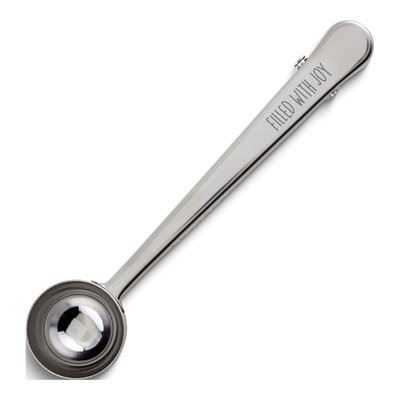 Stainless Steel Coffee Scoop with Clip