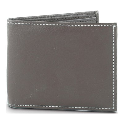Men's Brown Vegan Leather Top Flap Wallet & Gift Box