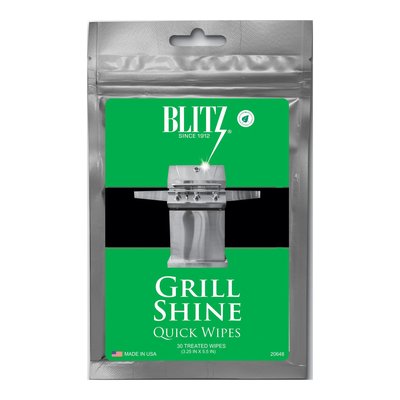 Blitz Grill Shine Disposable Jewelry Wipes