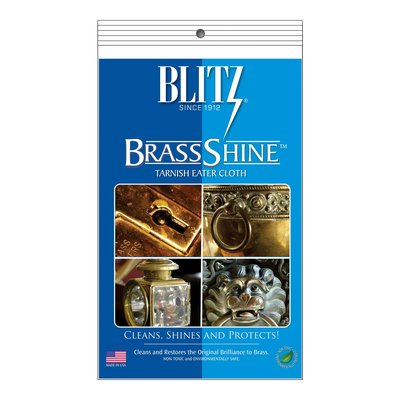 Blitz Brass Tarnish Eater Polishing Cloth