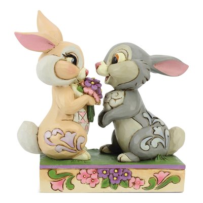 Disney Traditions By Jim Shore Bunny Bouquet Thumper And Blossom Figurine