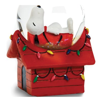 Peanuts Snoopy Doghouse Mini Glitterdome Gift