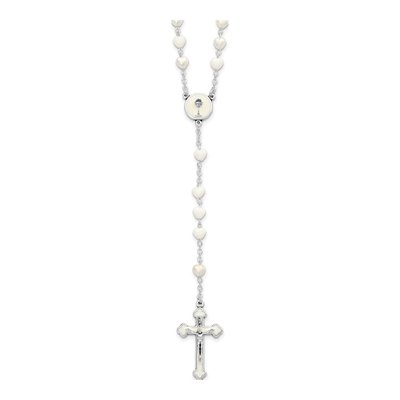 16in First Communion Rosary Necklace, Boxed