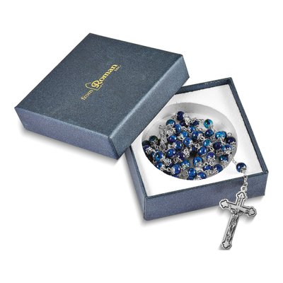 Set of 3 Marbled Bead Rosaries – view 6