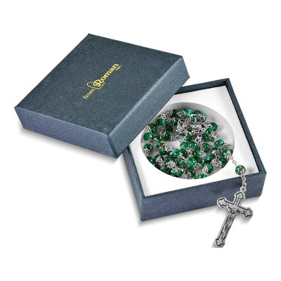 Set of 3 Marbled Bead Rosaries – view 7