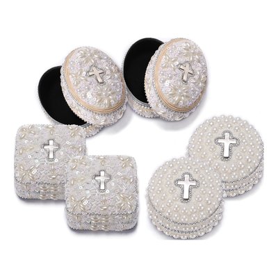 Alexa's Angels Set of 6 Communion Trinket Boxes
