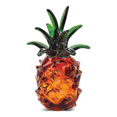Badash Pineapple Art Glass Figure
