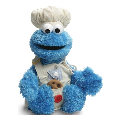 Gund Sesame Street Cookie Monster Teach Me Plush