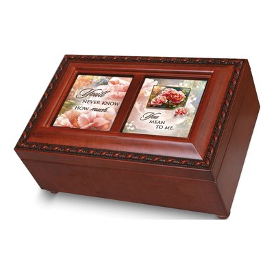Double Frame Resin Music Box
