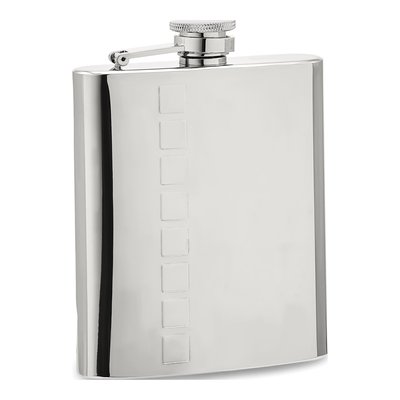 Stainless Steel Flask & Money Clip Gift Set – view 2