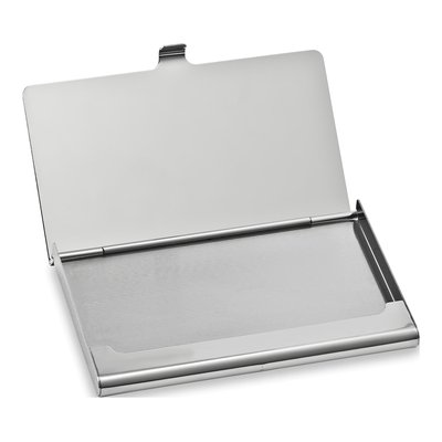 Silver-Tone Engravable Card Case – view 2