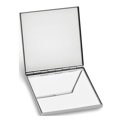 Rose Acrylic Crystal Square Compact Mirror – view 2