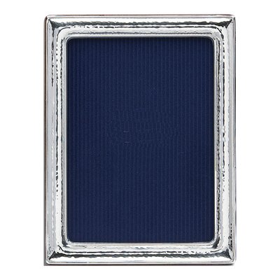 Sterling Silver 4x6 Hammered Photo Frame