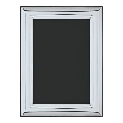 Bilaminate Sterling Silver 4x6 Photo Frame