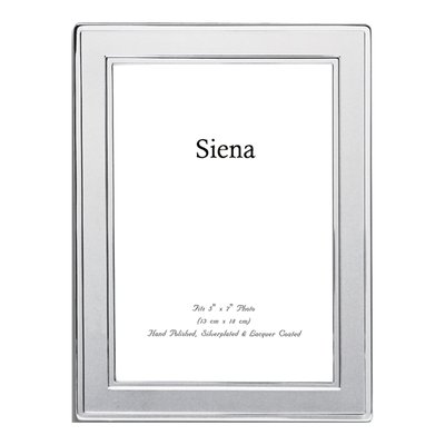 Silver-Plated 4x6 Photo Frame with Lacquer Finish