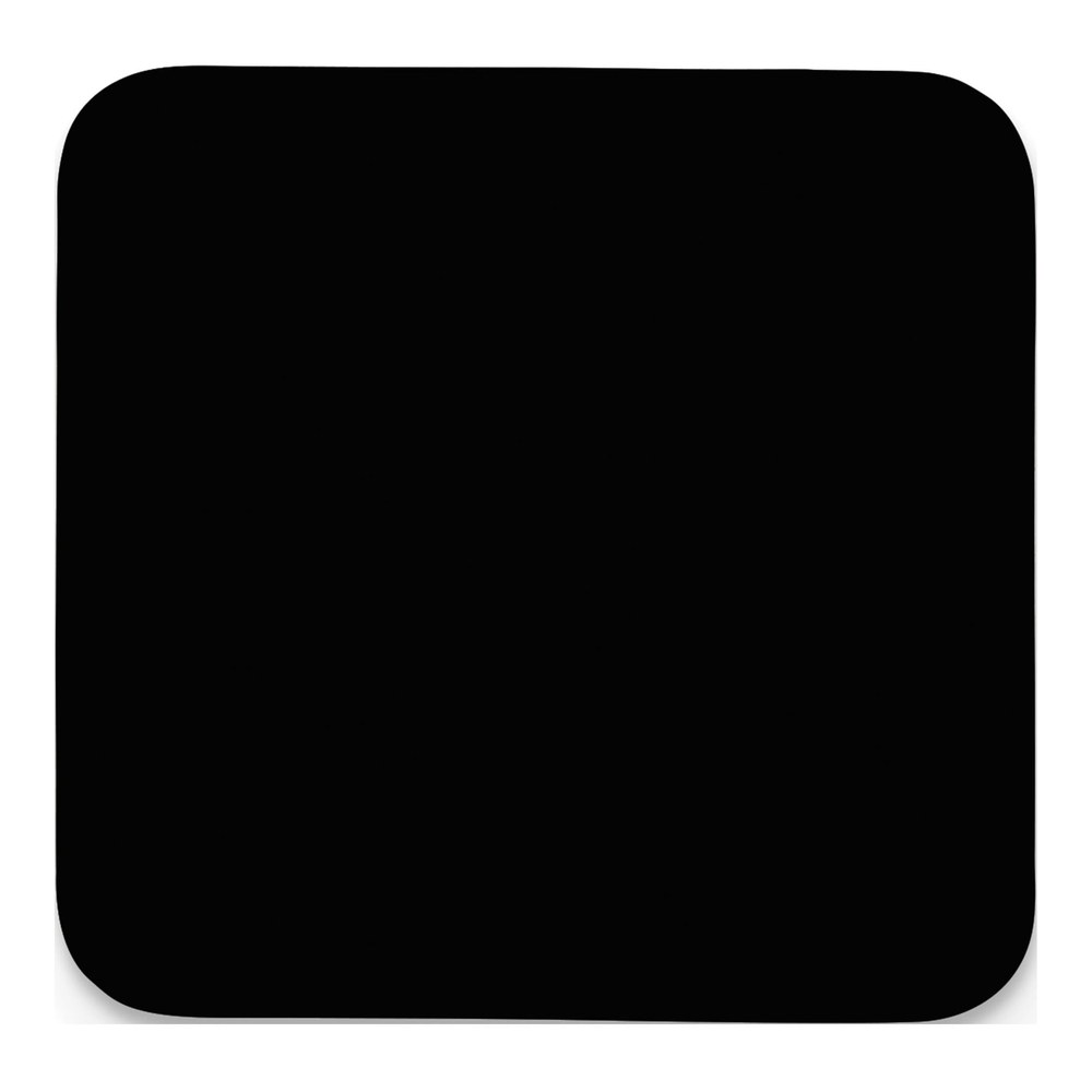 Black Anodized Aluminum Engravable Plates, Set of 6