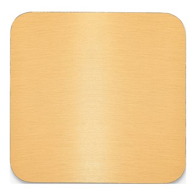 1" x 1" Copper Aluminum Plates, Set of 6