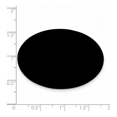 Engravable Black Anodized Aluminum Plates, Set of 6 – view 2