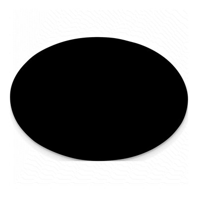 Engravable Black Anodized Aluminum Plates, Set of 6