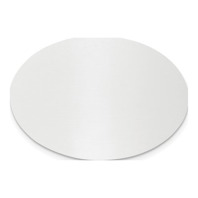 Oval Aluminum Engraving Plates - Set of 6