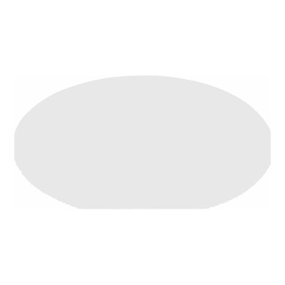 Oval Aluminum Engraving Plates, Set of 6