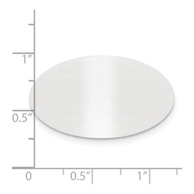 Satin Aluminum Oval Plates, Set of 6 – view 2