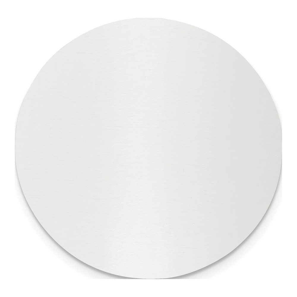 Engravable Round Aluminum Plates